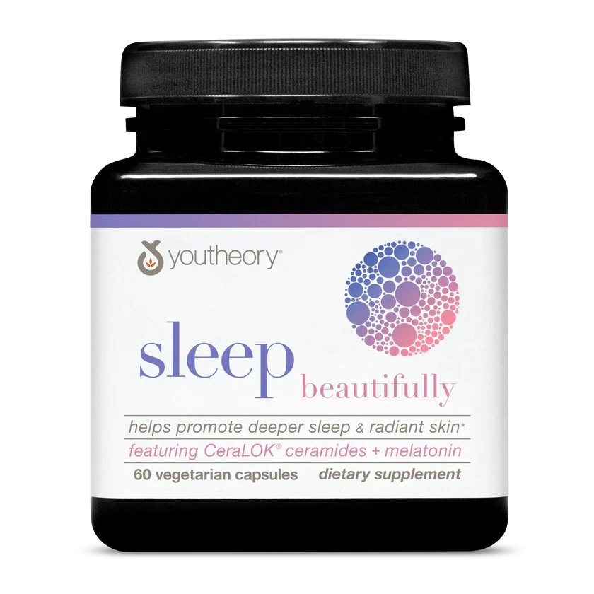Sleep Beautifully 60 Veg Caps (Ceramides + Melatonin)-Sleep-AlchePharma