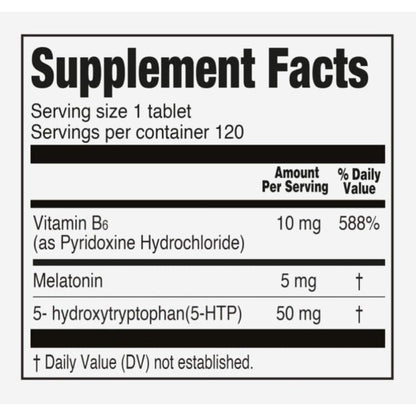 Sleep Extra Strength (with Melatonin, B6, & 5-HTP)-Sleep-AlchePharma