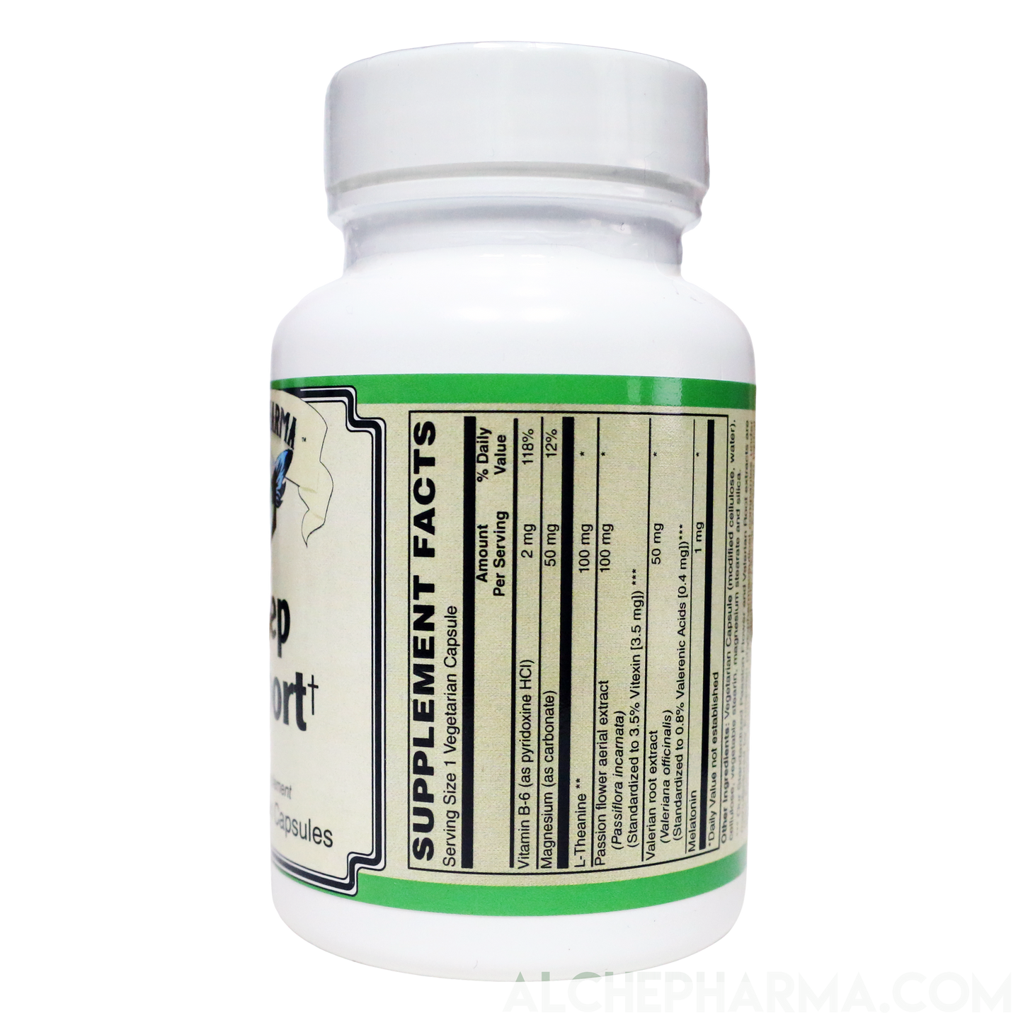 Sleep Support - Advanced Theanine Melatonin Blend ( For Bedtime Use Only )-Sleep and Relaxation-AlchePharma