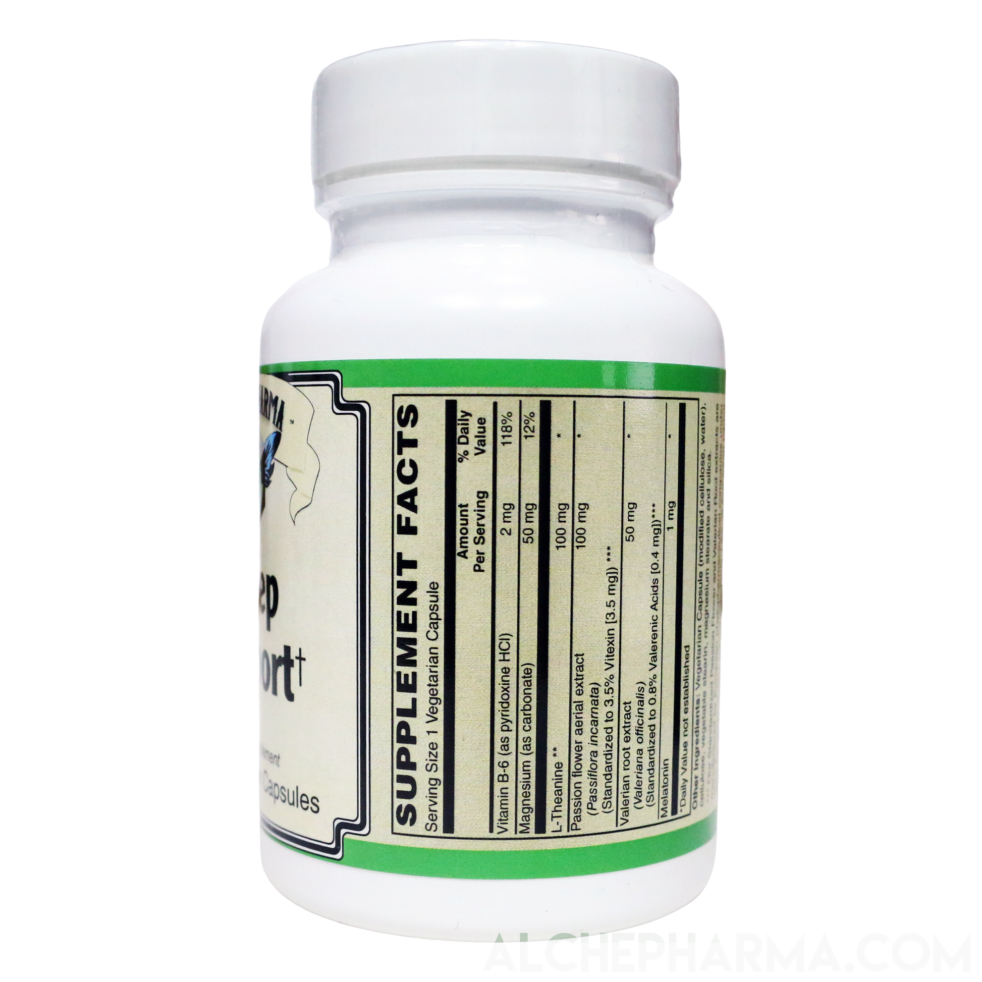 Sleep Support - Advanced Theanine Melatonin Blend ( For Bedtime Use Only )-Sleep and Relaxation-AlchePharma