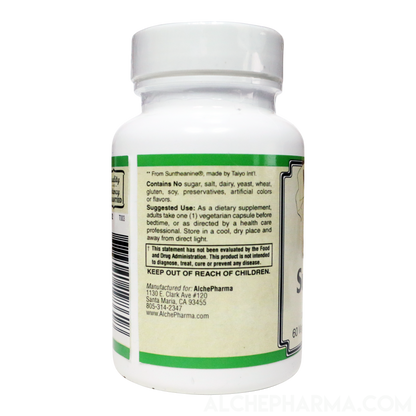 Sleep Support - Advanced Theanine Melatonin Blend ( For Bedtime Use Only )-Sleep and Relaxation-AlchePharma