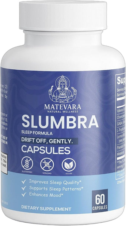 Slumbra Sleep Formula |Dietary Supplement to Support Restful Sleep 60 Count