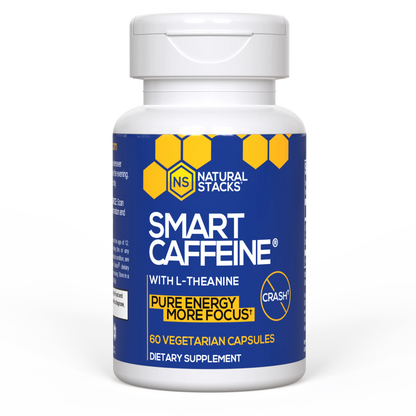 Smart Caffeine - with L-Theanine - 60 Capsules