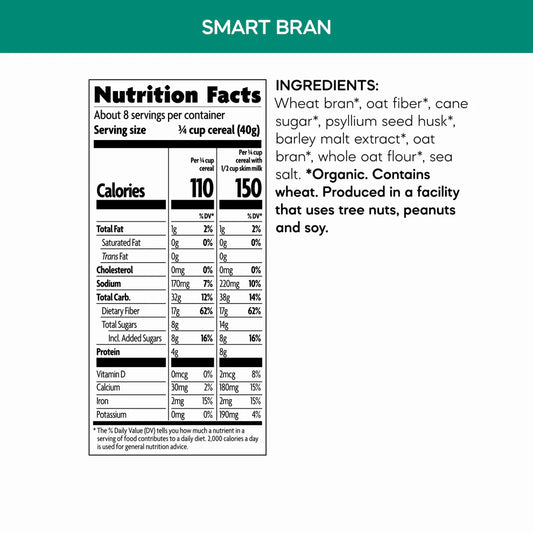 Smart Bran Cereal - 10.6 Oz.