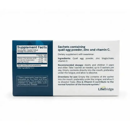 sniziQ - Natural Allergy & Hay Fever Support - 20 Sachets