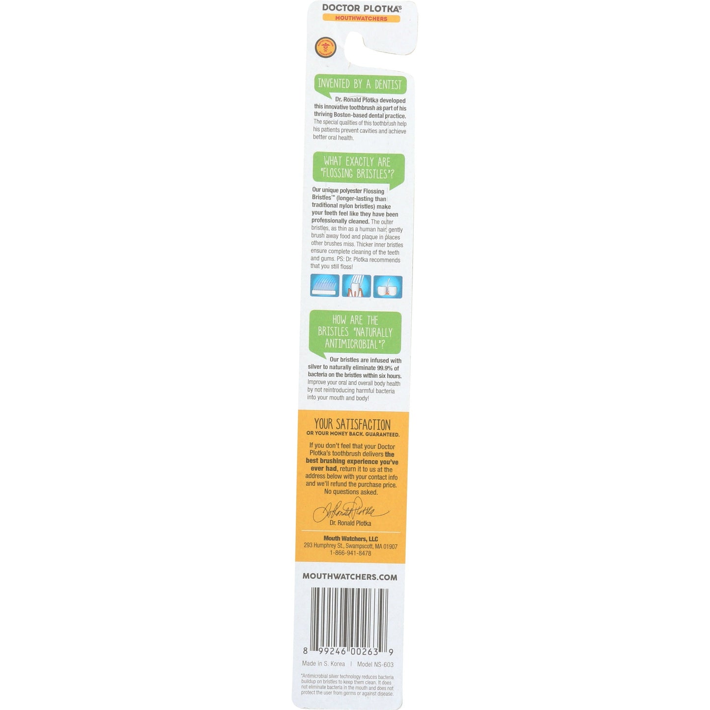 Soft Toothbrush - Youth (Naturally Antimicrobial Flossing Bristles)-Toothbrush-AlchePharma