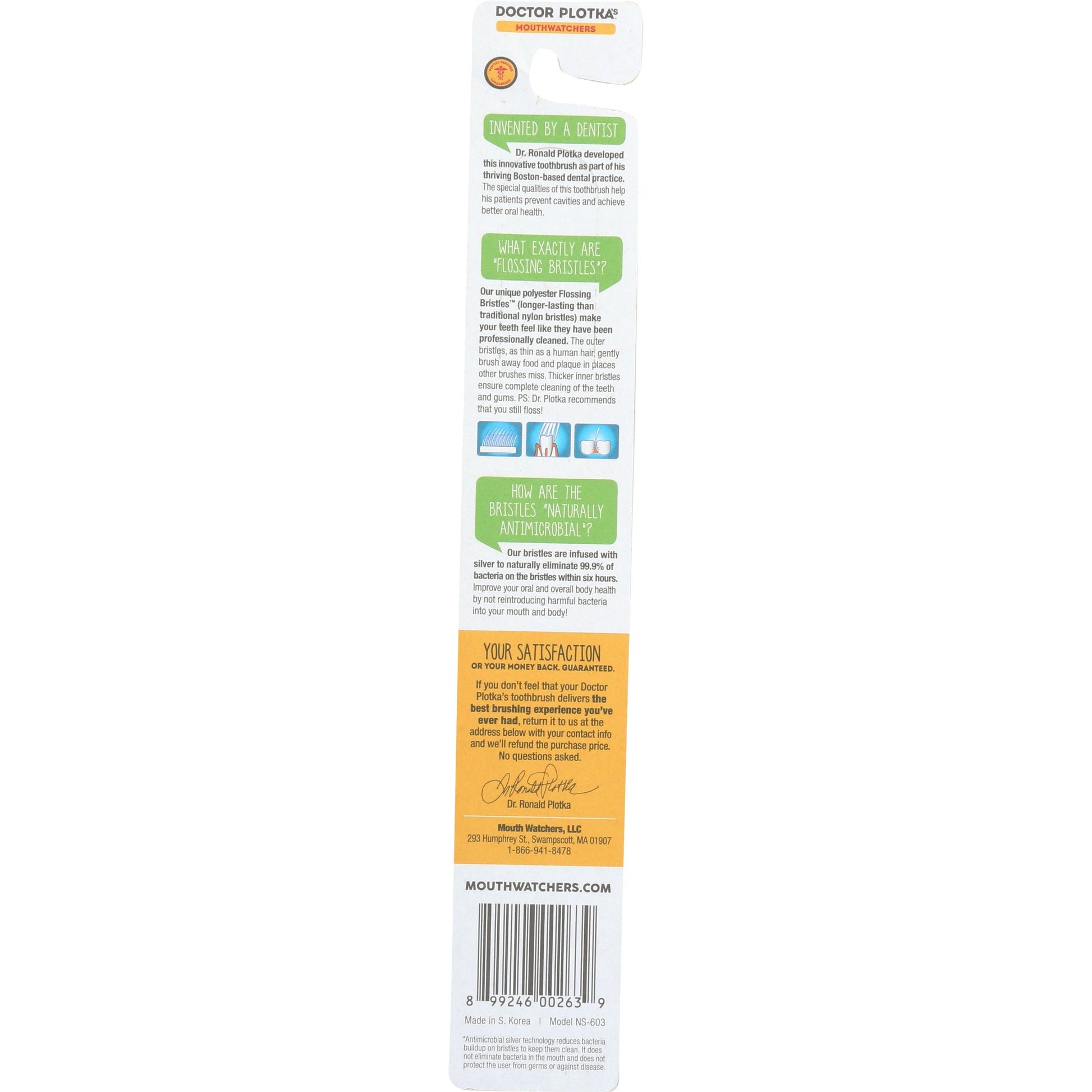Soft Toothbrush - Youth (Naturally Antimicrobial Flossing Bristles)-Toothbrush-AlchePharma
