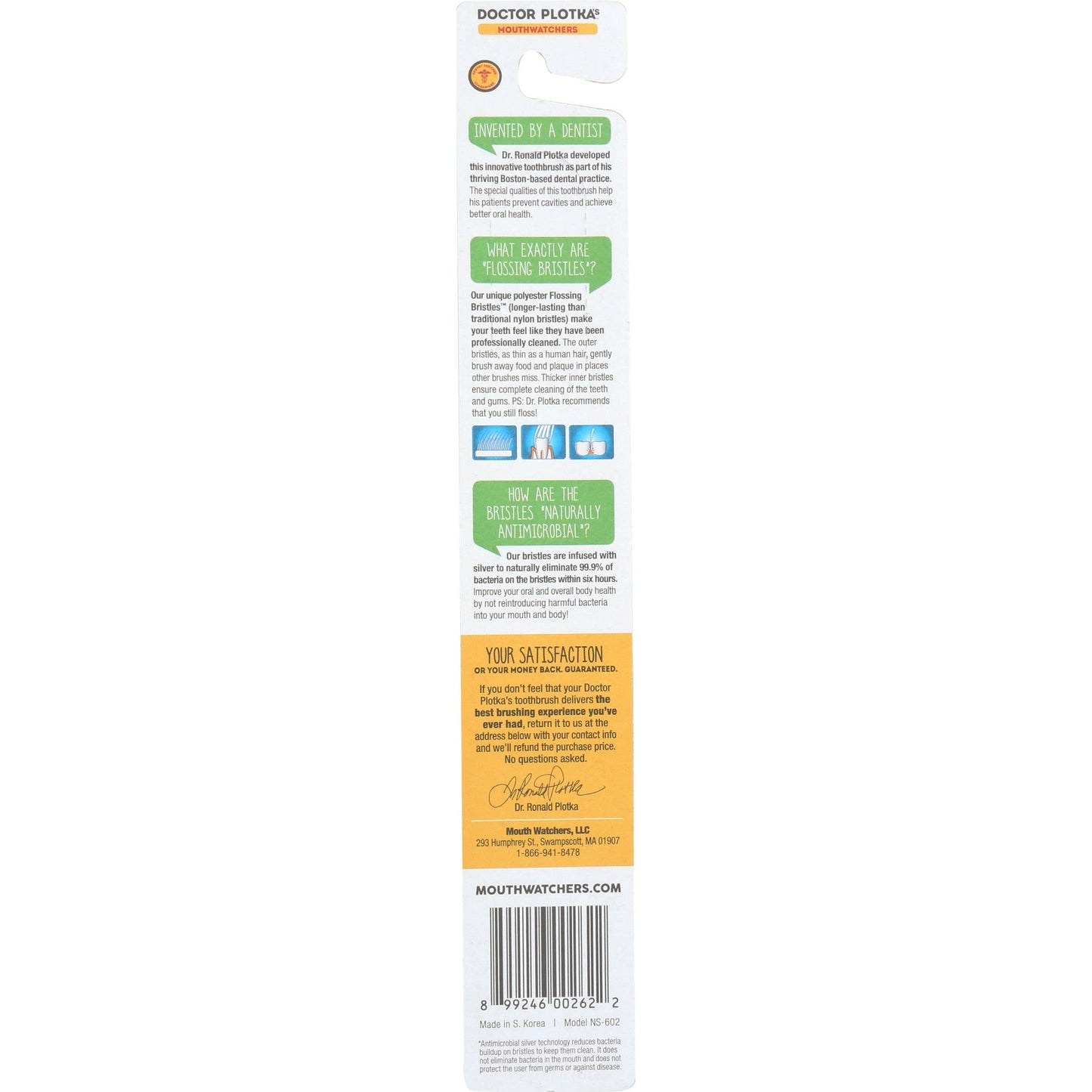 Soft Toothbrush - Youth (Naturally Antimicrobial Flossing Bristles)-Toothbrush-AlchePharma