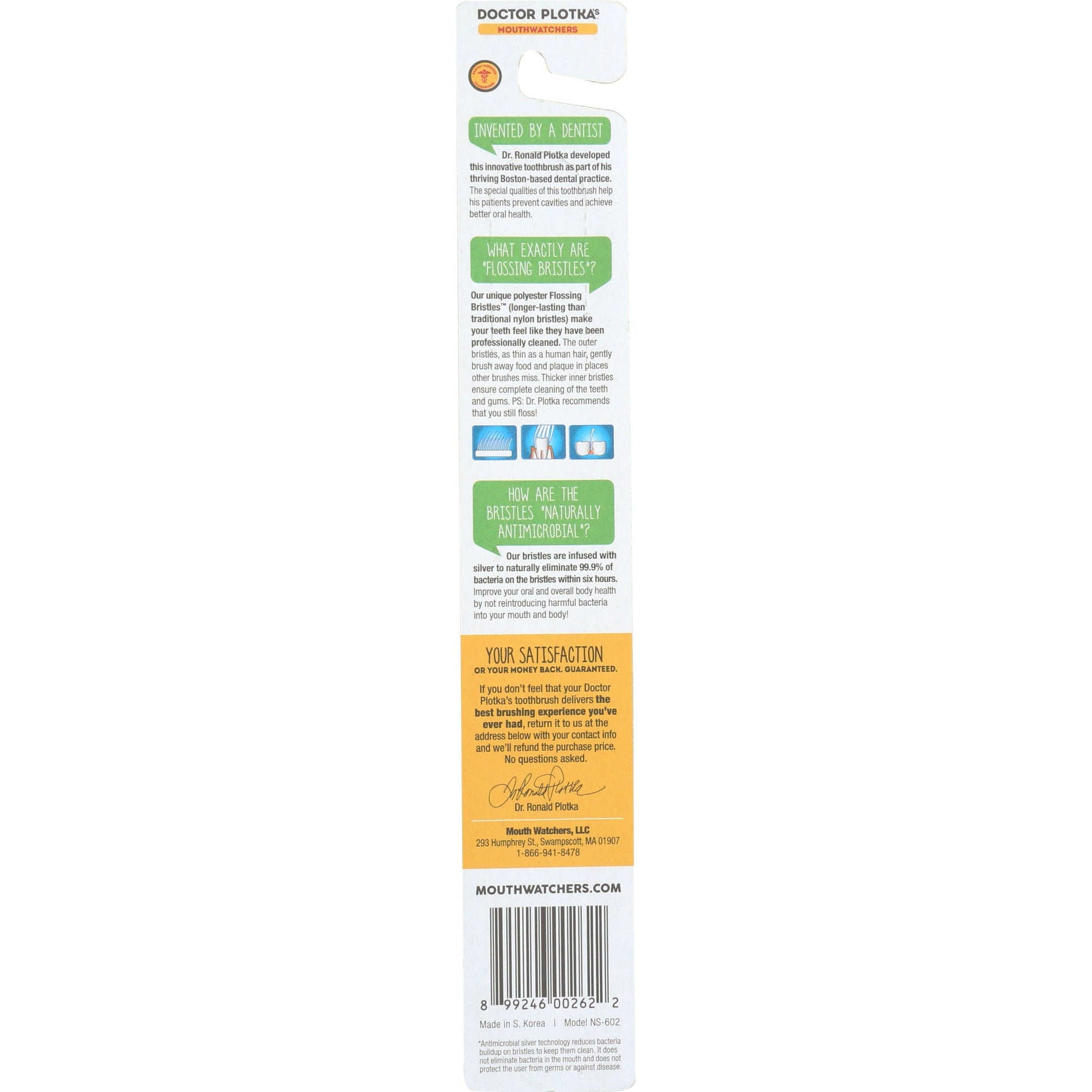 Soft Toothbrush - Youth (Naturally Antimicrobial Flossing Bristles)-Toothbrush-AlchePharma