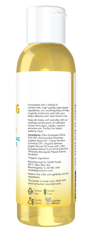 Soothing Baby Oil - Fragrance Free
