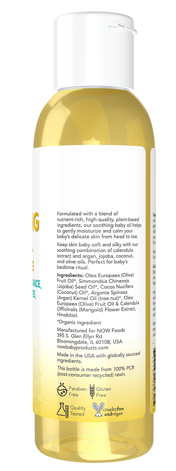 Soothing Baby Oil - Fragrance Free