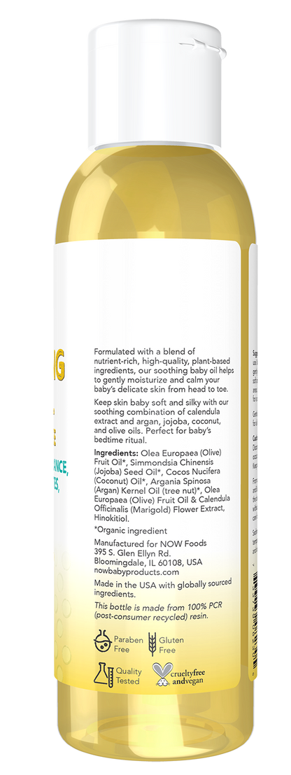 Soothing Baby Oil - Fragrance Free