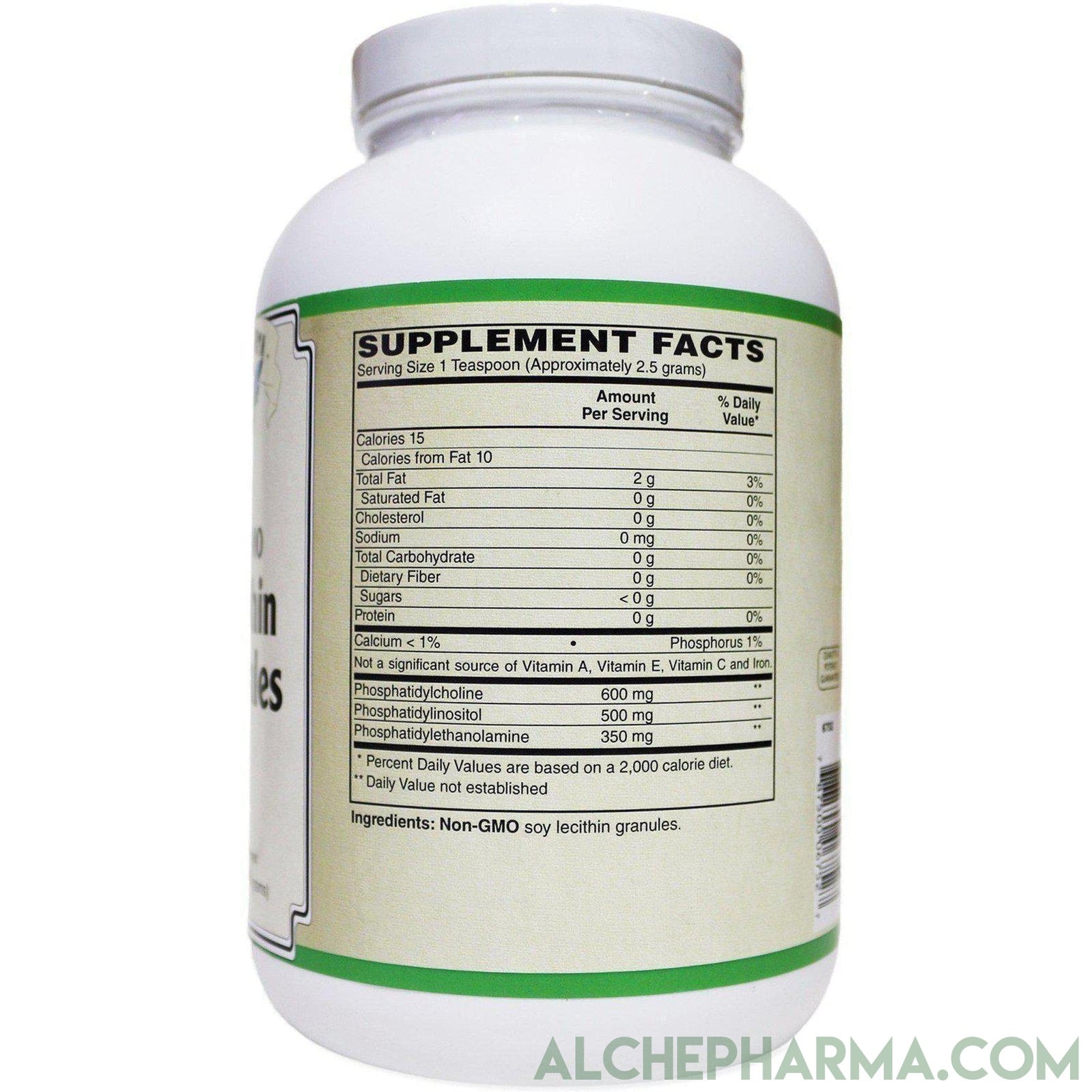 Soy Lecithin Granules (Non-GMO) 16 oz - AlchePharma