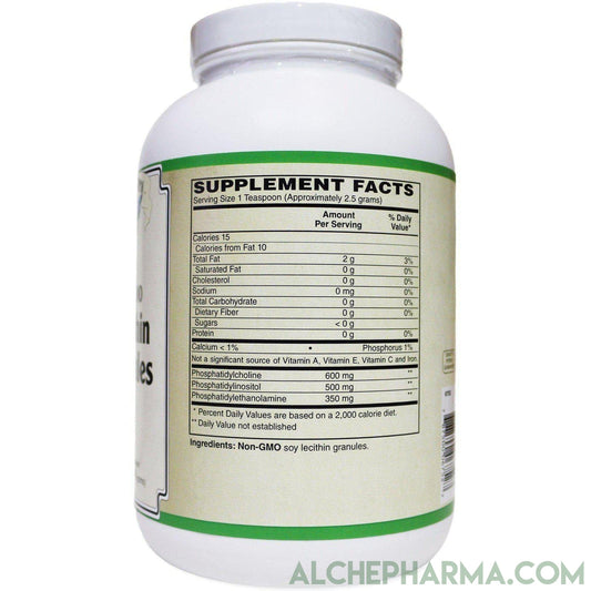 Soy Lecithin Granules (Non-GMO) 16 oz - AlchePharma