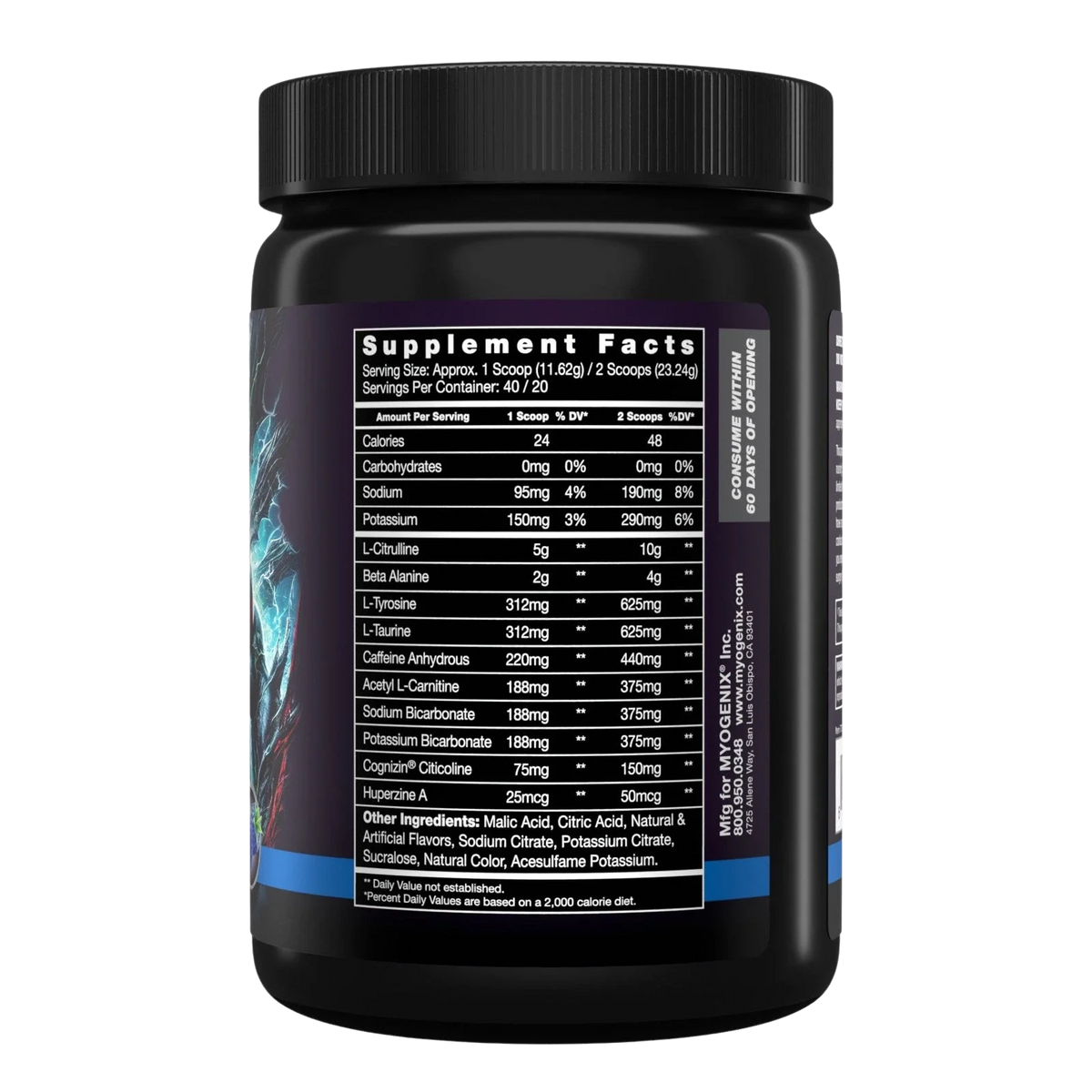 SPAWN Preworkout - Myogenix Sports Nutrition
