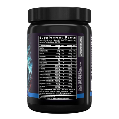SPAWN Preworkout - Myogenix Sports Nutrition