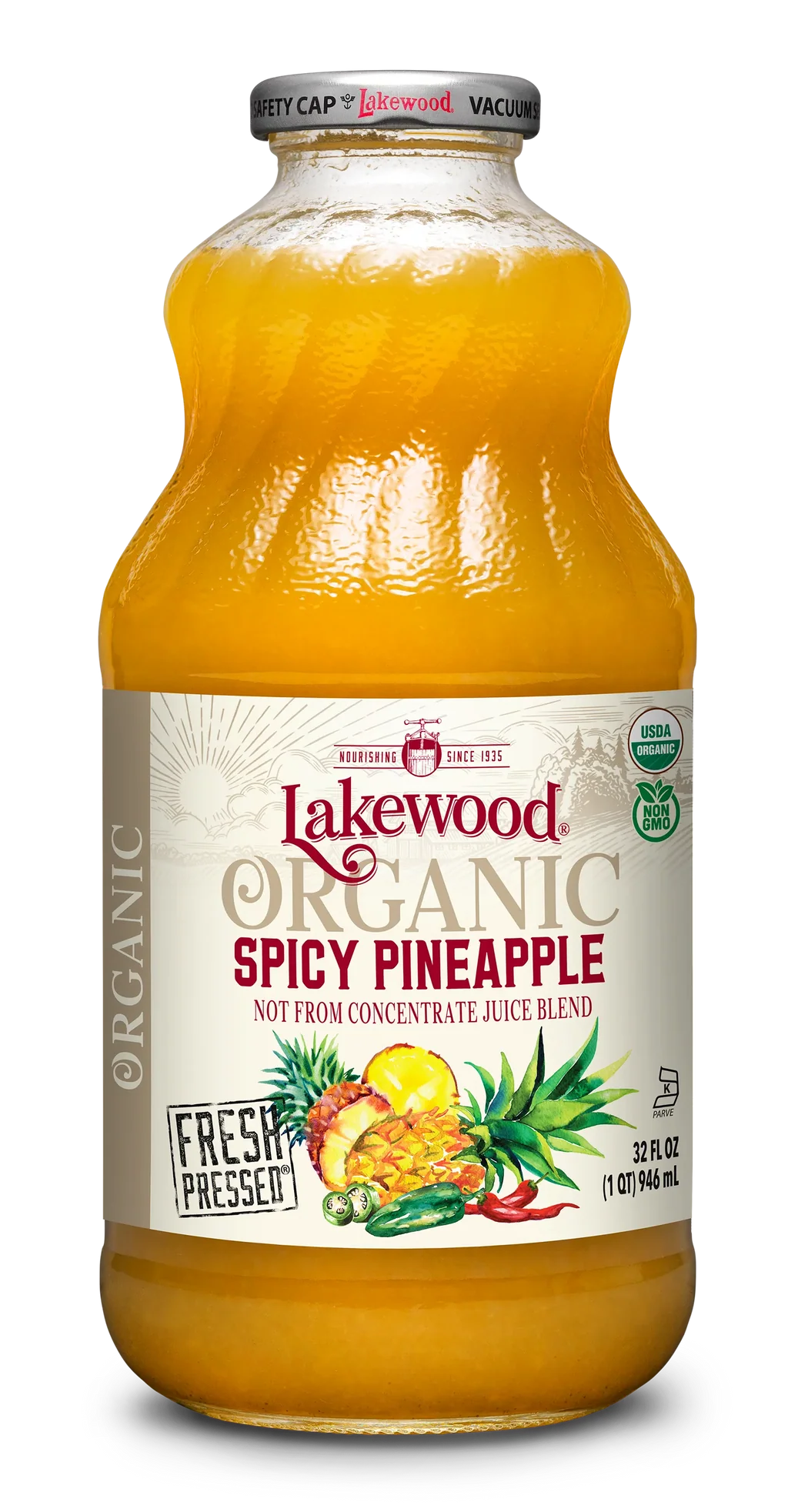 Spicy Pineapple Juice - Organic