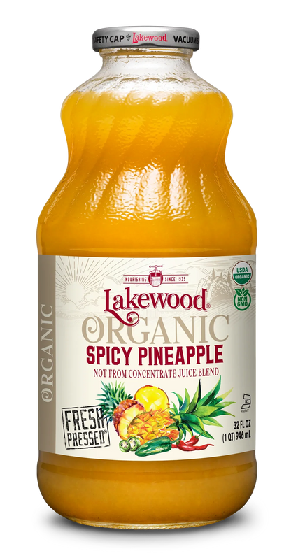 Spicy Pineapple Juice - Organic