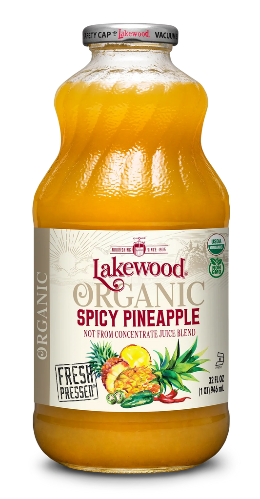 Spicy Pineapple Juice - Organic