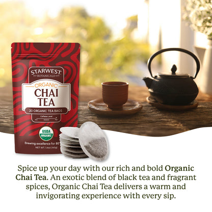 CHAI TEA BAGS ORGANIC