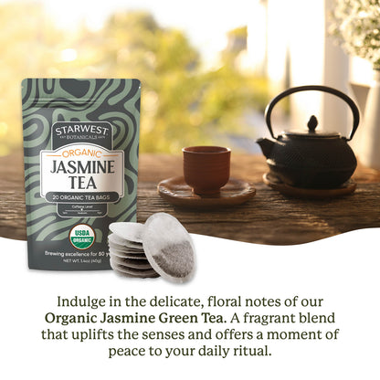 JASMINE TEA BAGS ORGANIC