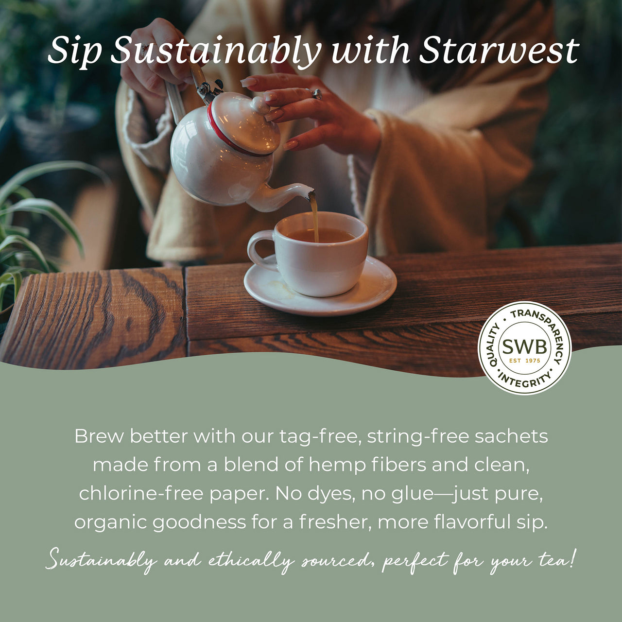 JASMINE TEA BAGS ORGANIC