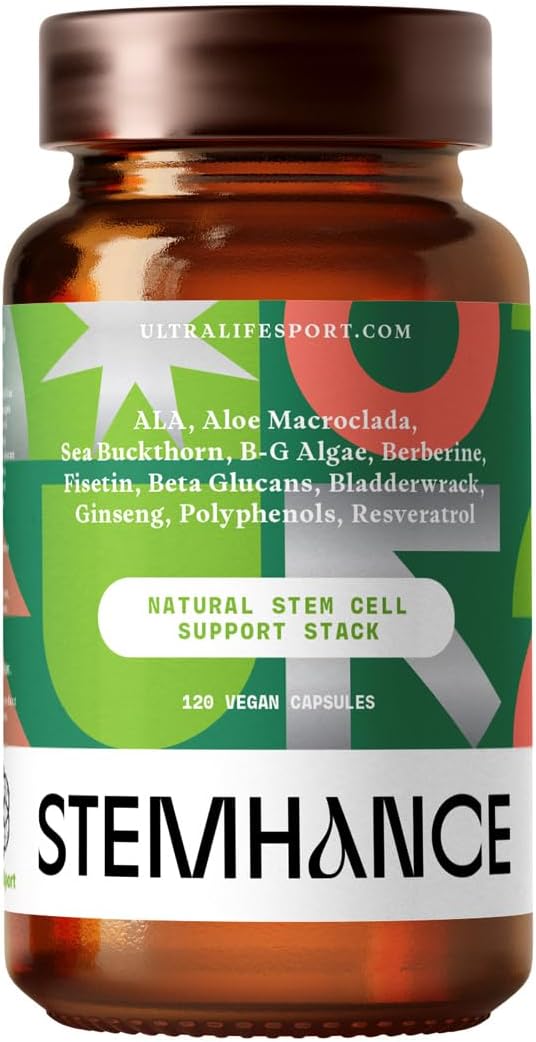 StemHance - Natural Stem Cell Support Stack - 120 Capsules