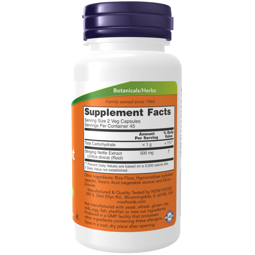 Stinging Nettle Root Extract 250 mg Veg Capsules-Herbs-AlchePharma
