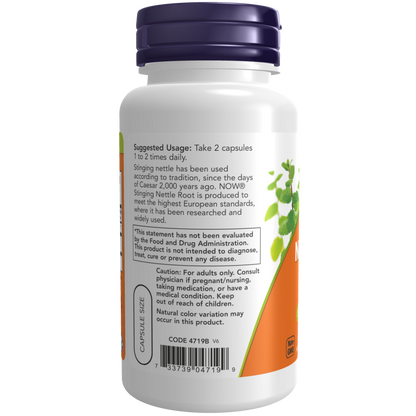 Stinging Nettle Root Extract 250 mg Veg Capsules-Herbs-AlchePharma