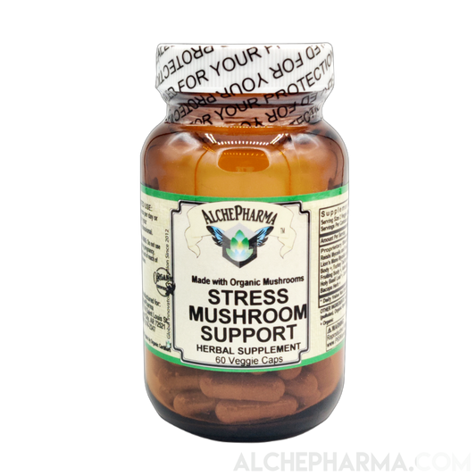 Stress Mushroom Support (90 vcap)-AlchePharma