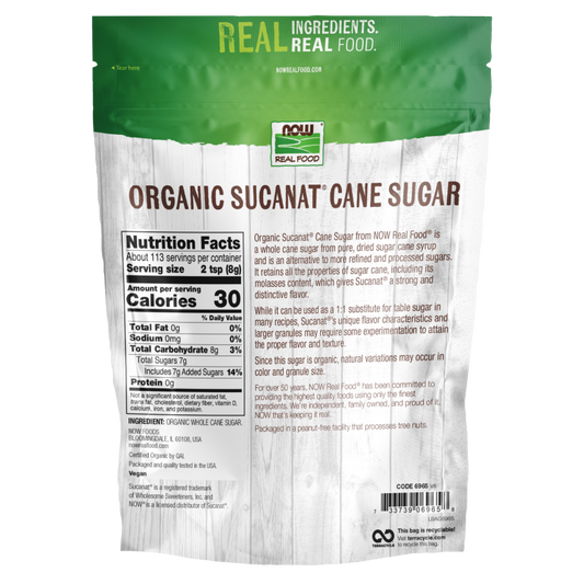 Sucanat® Cane Sugar, Organic-Natural Foods-AlchePharma