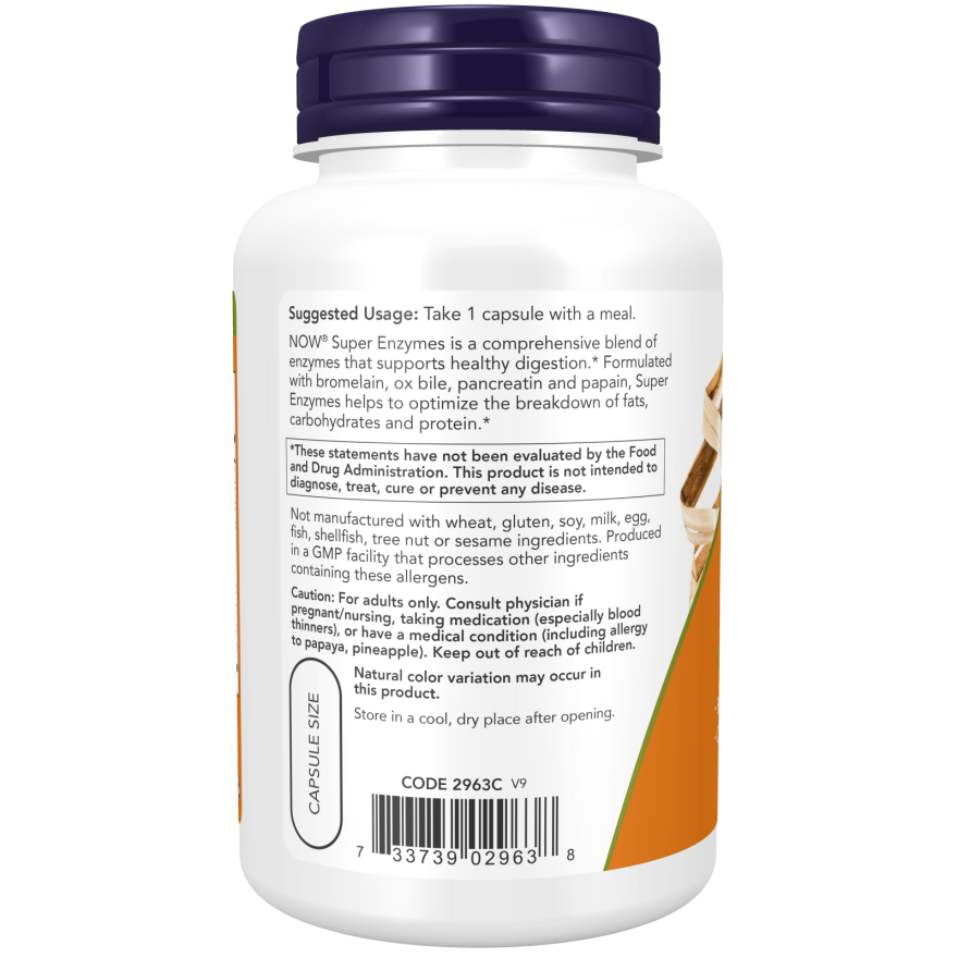 Super Enzymes Capsules-Digestive Support-AlchePharma