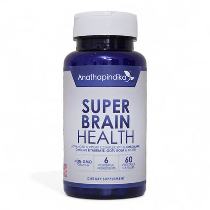 Super Brain Health - 6-in-1 Nootropic Supplement - 60 Capsules