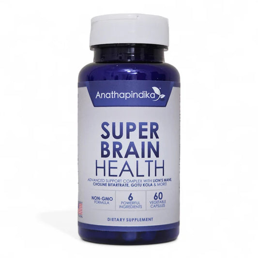 Super Brain Health - 6-in-1 Nootropic Supplement - 60 Capsules