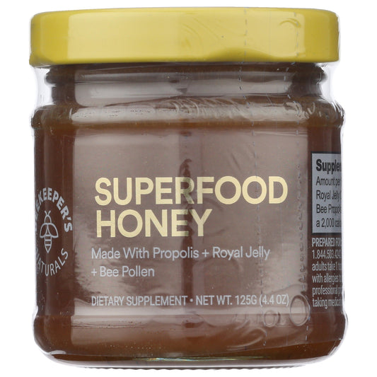 Superfood Honey with Propolis, Royal Jelly, & Bee Pollen-Honey-AlchePharma
