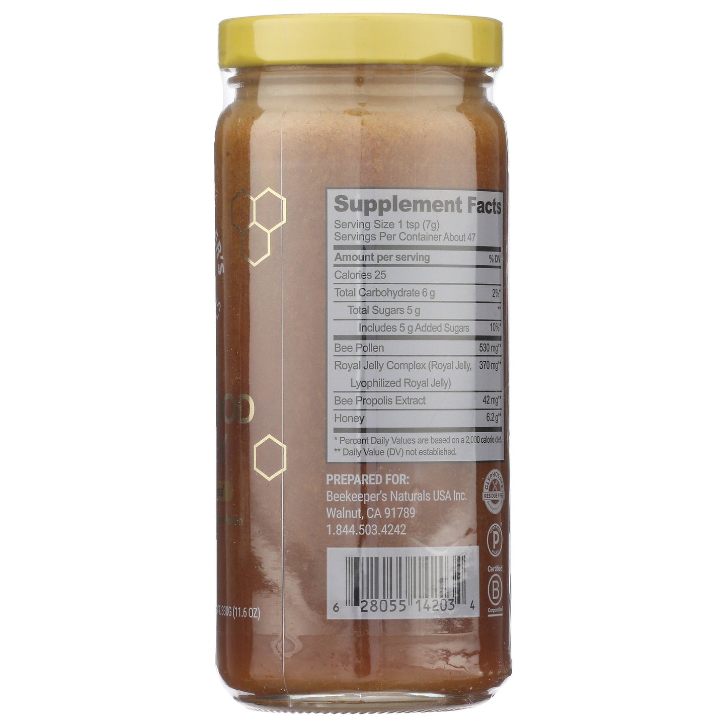 Superfood Honey with Propolis, Royal Jelly, & Bee Pollen-Honey-AlchePharma