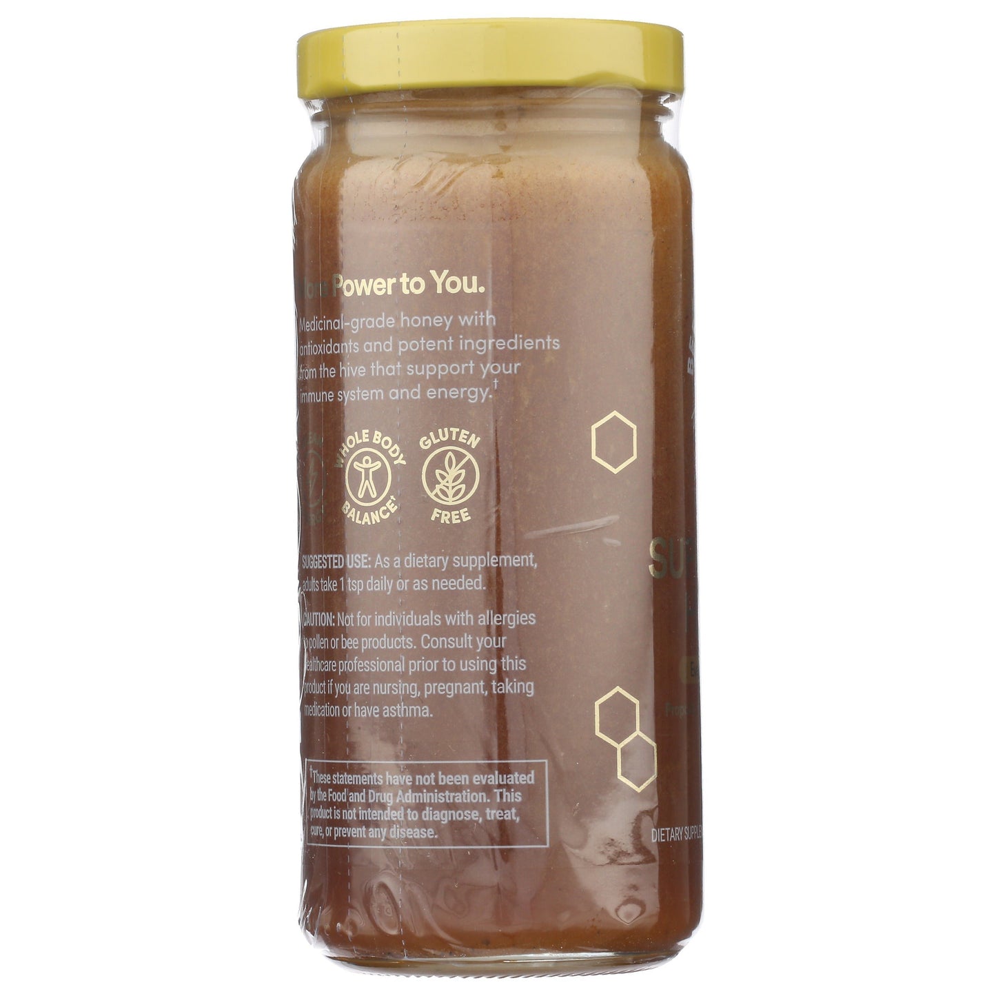 Superfood Honey with Propolis, Royal Jelly, & Bee Pollen-Honey-AlchePharma