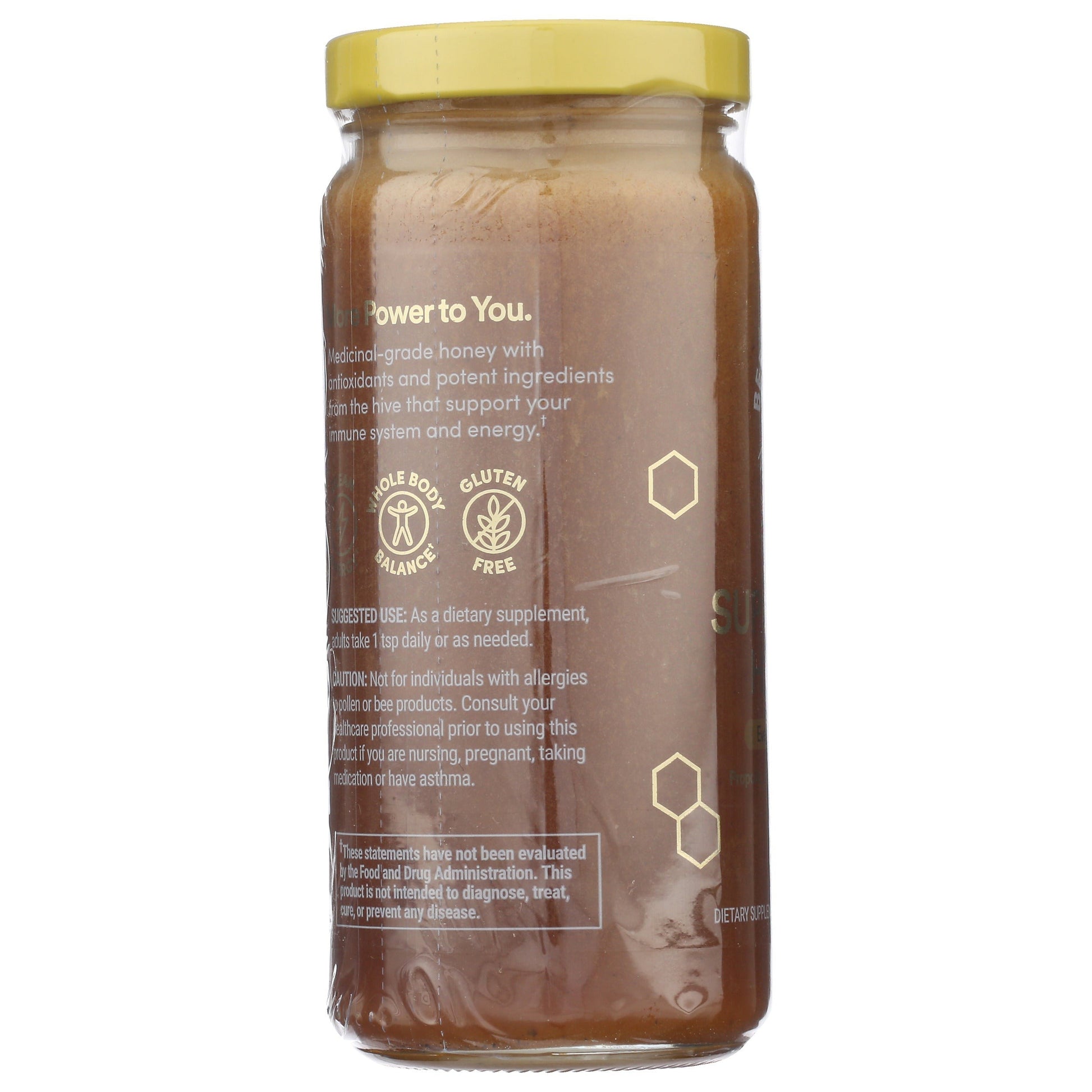 Superfood Honey with Propolis, Royal Jelly, & Bee Pollen-Honey-AlchePharma