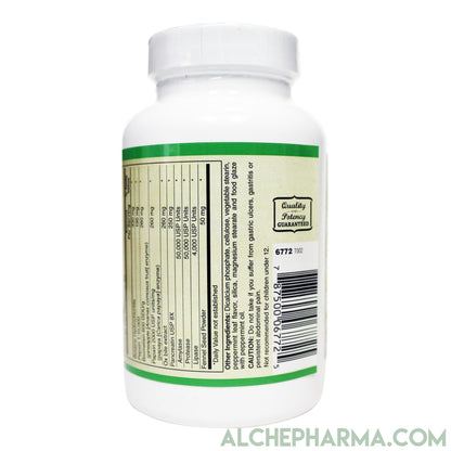 Superzymes™- Digestive Support Multi-Enzyme Formula ( High Strength Amylase, Protease, Lipase ) Formulae-Digestion-AlchePharma