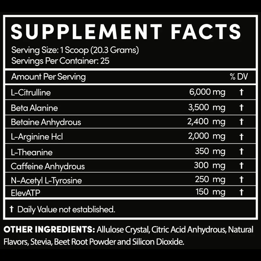 PRE-Workout Watermelon 1.50 Lb