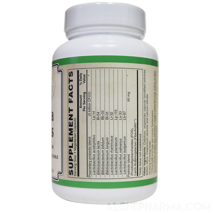 Suprema Dophilus Authentic ( Danisco -BEARS- Poly Matrix Stomach Acid Resistant Strains ) w/ arabinogalactans-Probiotics-AlchePharma