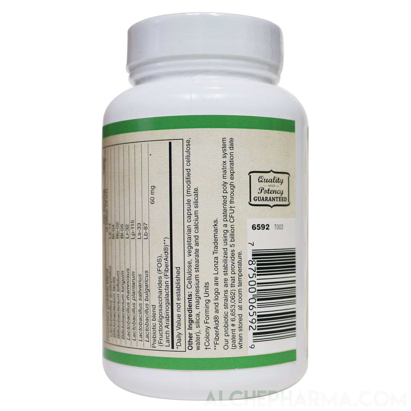 Suprema Dophilus Authentic ( Danisco -BEARS- Poly Matrix Stomach Acid Resistant Strains ) w/ arabinogalactans-Probiotics-AlchePharma