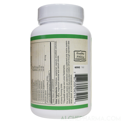 Suprema Dophilus Authentic ( Danisco -BEARS- Poly Matrix Stomach Acid Resistant Strains ) w/ arabinogalactans-Probiotics-AlchePharma