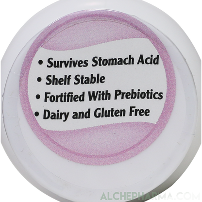 Suprema Dophilus Authentic ( Danisco -BEARS- Poly Matrix Stomach Acid Resistant Strains ) w/ arabinogalactans-Probiotics-AlchePharma