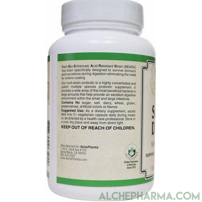AP Suprema Dophilus , Veg Caps, Stomach Acid Resistant Strains - AlchePharma