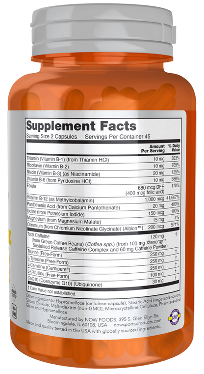 Sustained Energy Capsules