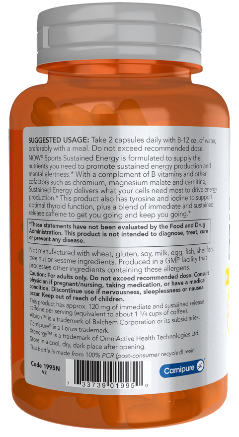 Sustained Energy Capsules