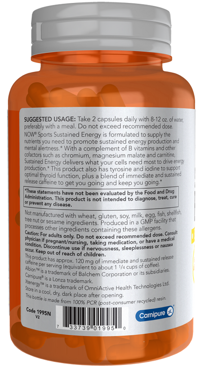 Sustained Energy Capsules