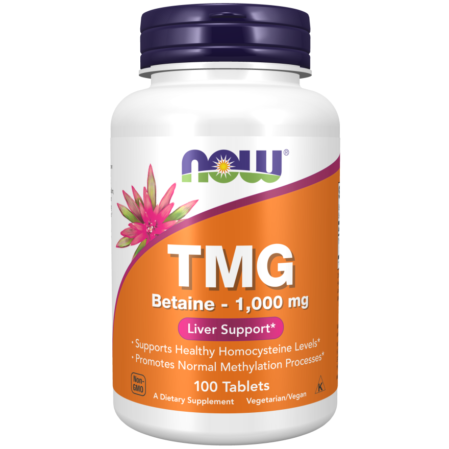 TMG Betaine 1,000 mg Tablets-Vitamins-AlchePharma