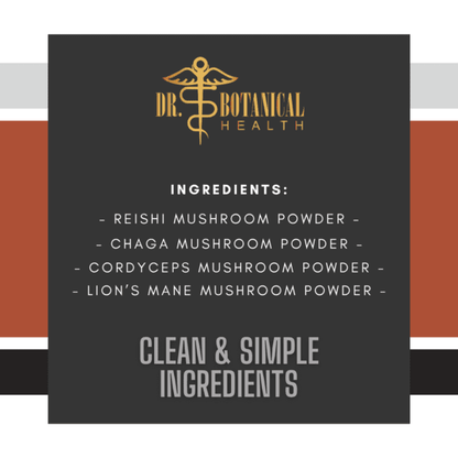 Total Vitality Mushroom Blend Powder 8oz